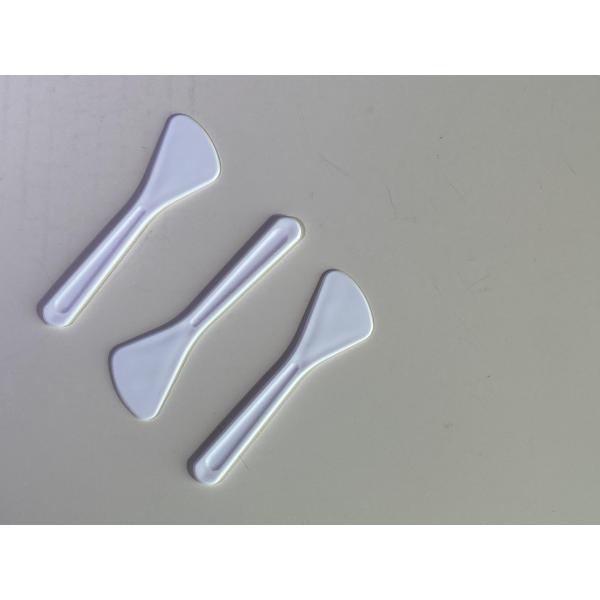 White Or Customized 82mm PP Spatula For Cosmetic Cream