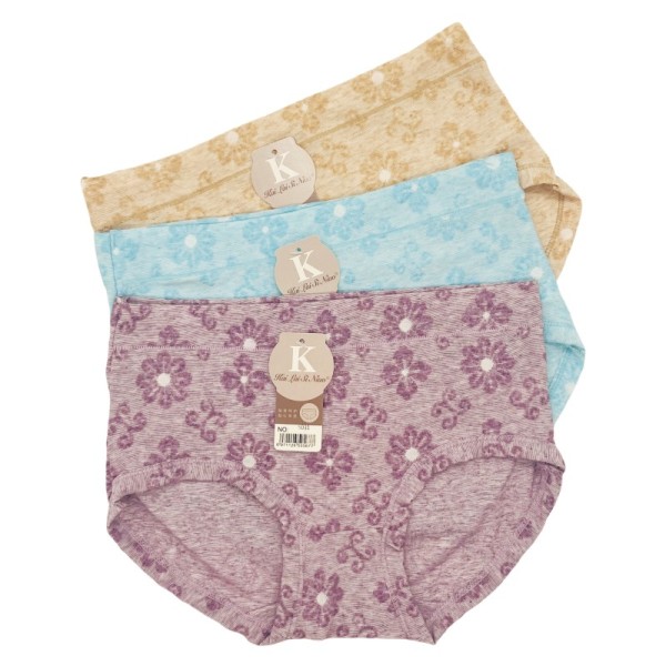 Wholesale Ladies Soft Comfy Low Rise Underwears Jacquard Design Women Panties Lingeries