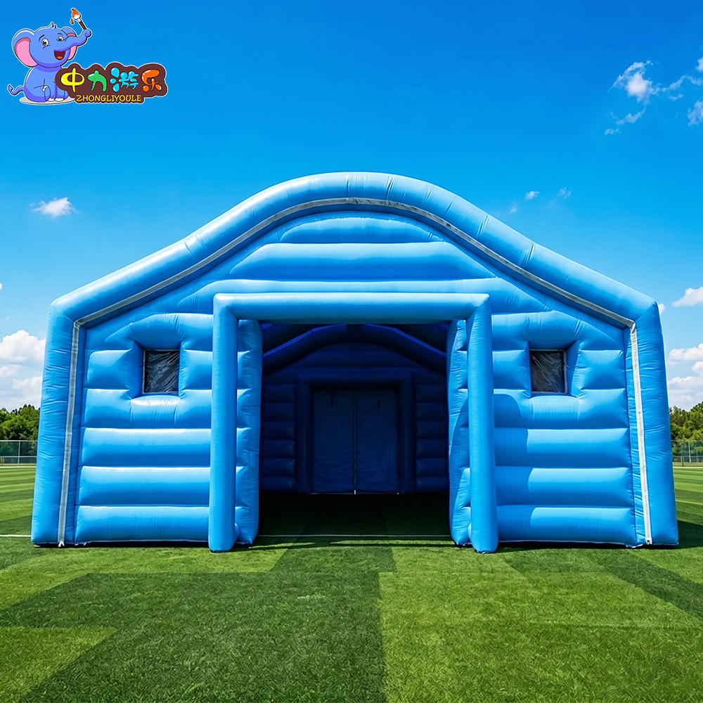 Custom Giant Inflatable Tent Enclosed Air Beam Sports Hall for Football Training, Sports Clubs, Schools, Coaching Centers and Commercial Indoor Activities