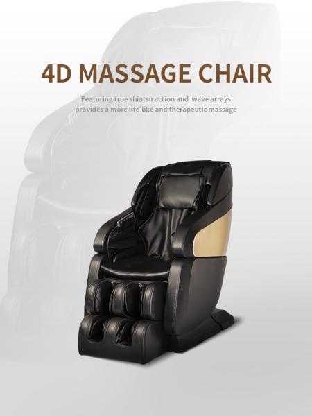 3d Zero Gravity Massage Chair PU ROHS Electric Full Body Shiatsu Massage Chair Dolby