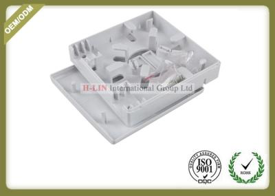 2 Core / Port Fiber Optic Termination Box Wall Mounted With SC Adapter