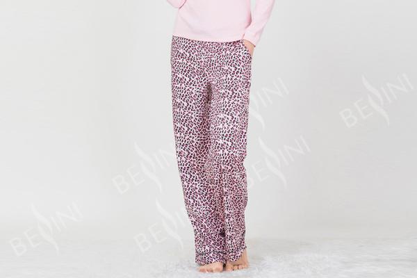 Women'S Long Sleeve Cotton Pajama Sets / Ladies Night Suit With Side Pockets
