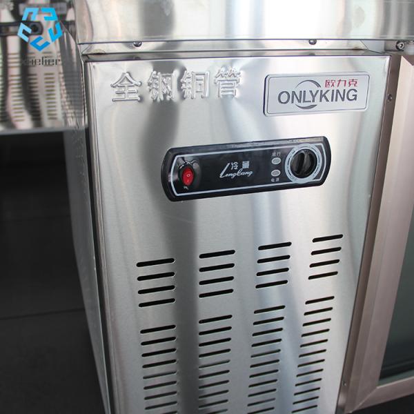 Stainless Steel Commercial Refrigeration Workbench for Hotel Kitchen