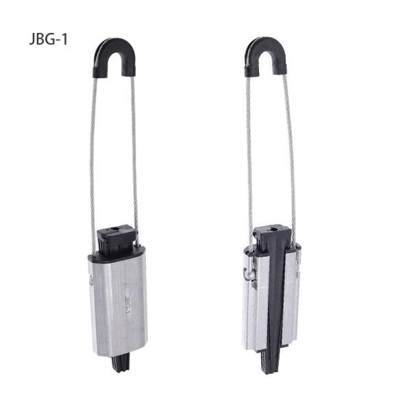 High Strength Metal Cable Optic Tension Clamp Dead End Anchoring Wedge Clamp Fiber