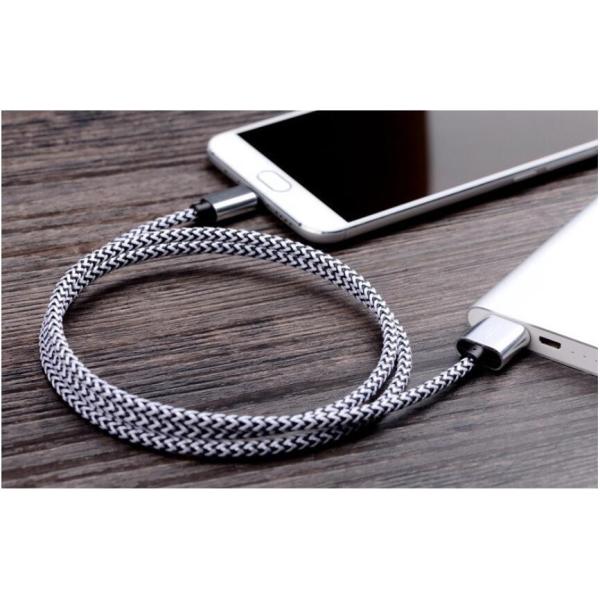 High Speed Charge Adapter Charger Magnetic Usb Cable , Blue Silver Red Gold