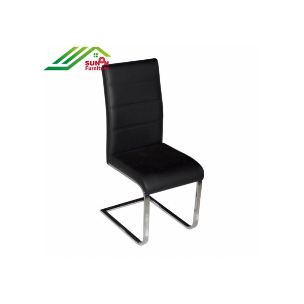 Chrome Finish 41cm 60KGS 0.25m3 Modern Dining Chair