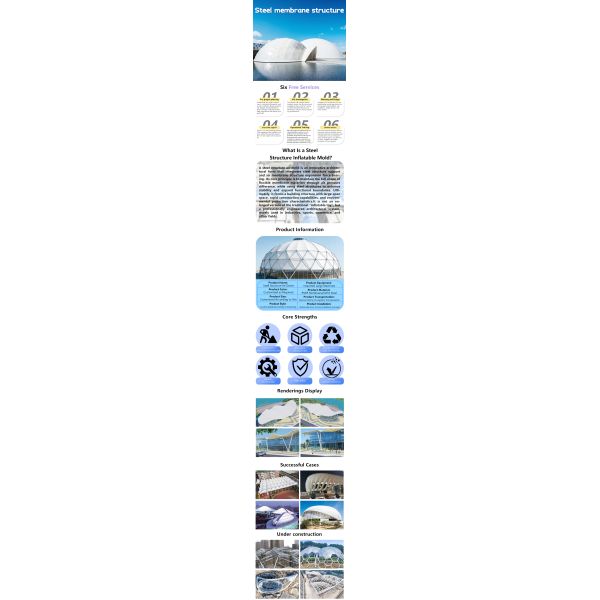 Outdoor Steel Membrane Structure Architecture Steel Membrane Structure Stadium