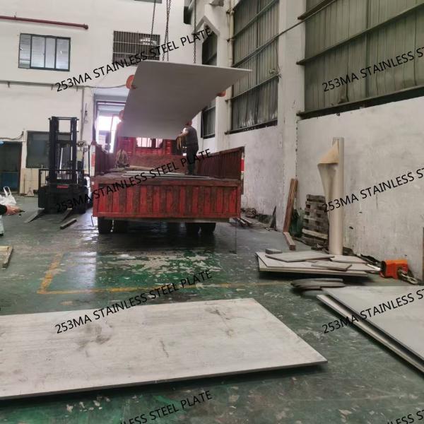 ASTM / EN 253MA Austenitic Stainless Steel Plate High Strength For Industrial High-Temp Environments