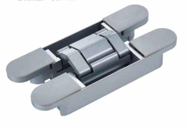 3D Adjustable Hidden Door Hinge Top Opens 180 Degrees In Three Directions For Adjustable Doors
