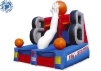 Jeux gonflables de sports de plein de cour basket-ball de presse pour la location de partie