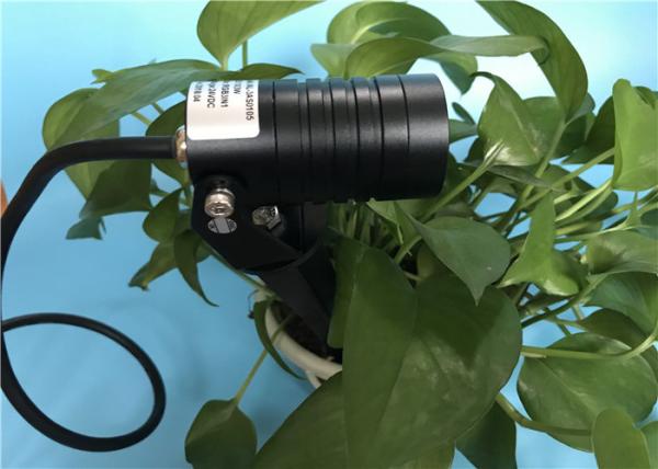 A lâmpada do Pin dos projetores do jardim do diodo emissor de luz do RGB 3in1 DC24V com 4MM moderou o vidro