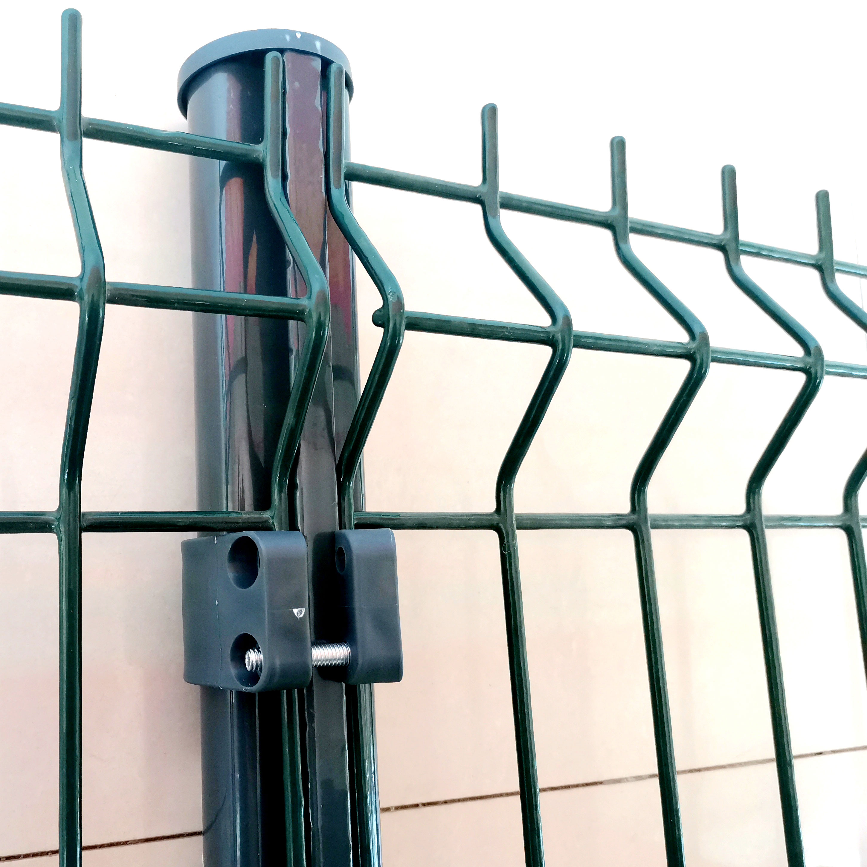 PVC H1030mm покрыл загородку сада сетки столба ласточкиного хвоста