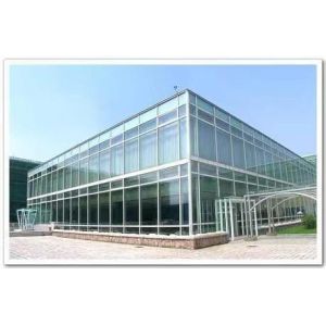 Modern Glass Curtain Wall for Soundproofing and Light Adjustment