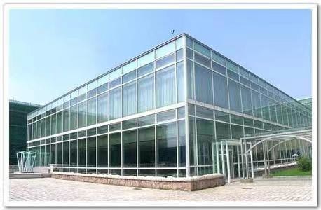 Modern Glass Curtain Wall for Soundproofing and Light Adjustment