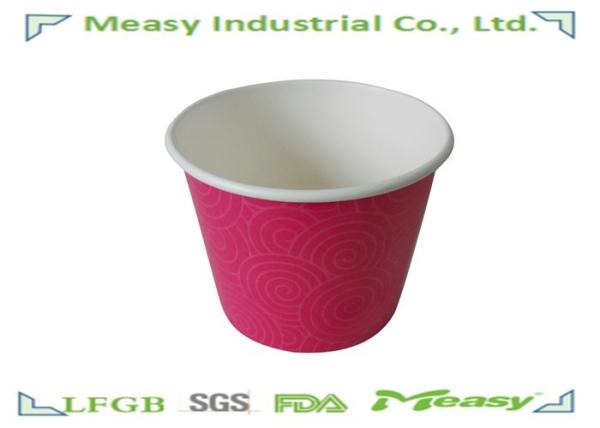 Scoop Ice Cream Paper Bowls 16Oz Large Volume Water-based Printing