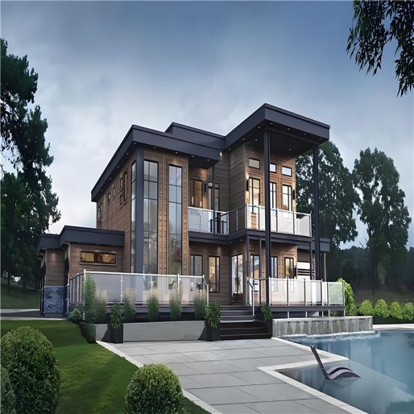 Q235B Q355B Readymade House Building Fast Installation With Watertight