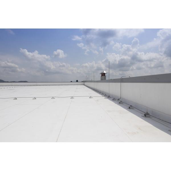 HDG Steel Ballasted Solar Mounting Systems Photovoltaic Flat Roof Racking