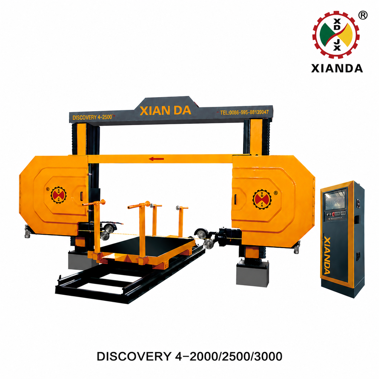 2026 Xianda Chainsaw Diamond Wire Saw Machine For Marble Granite Quartz Block Cutting In Australia