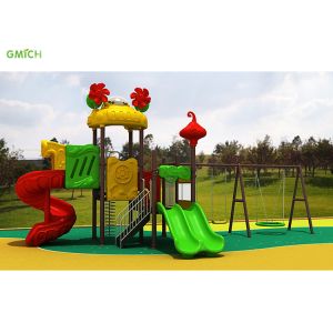 Combination Swing Slide For Children Kids Outdoor Amusement Park Playground Equipment Items