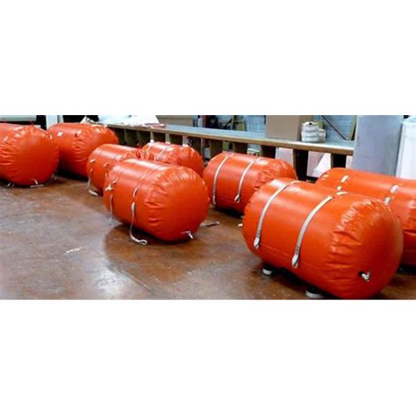 Надувные воздушные подушки для подъема судов желтый цвет