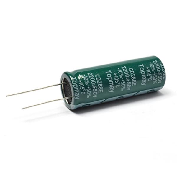 Long Life Aluminum Electrolytic Capacitor 2200uF 50V  4000hrs  18*50