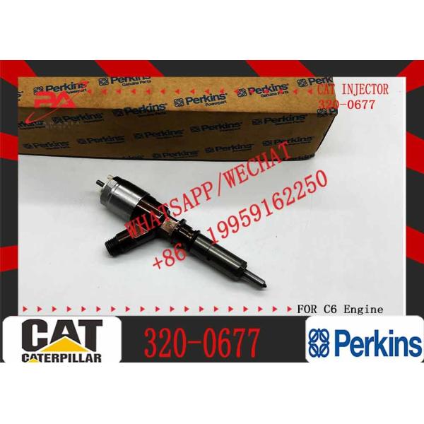 Hot Sell Brand New 3200677 320-0677 2645A746 Common Rail Excavator Fuel Injector For Caterpillar C6.6 Engine CAT Injecto