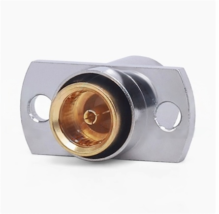 Small BMA Connector 50 Ohm SMA 2 Hole Flange Connector ODM