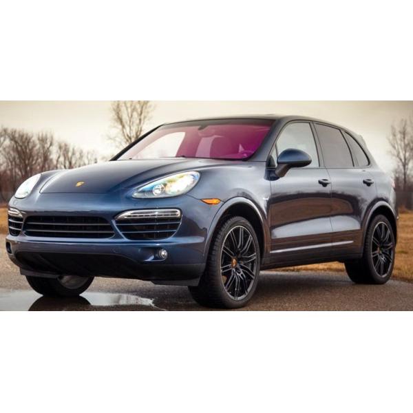 Protection de pare-chocs avant et arrière en acier inoxydable pour Porsche Cayenne 2011 - 2014