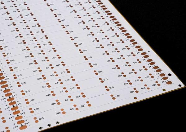 Double Sided Chip on FPC White Film FPCB For 2835 LED Strip Flexible Circuit Board