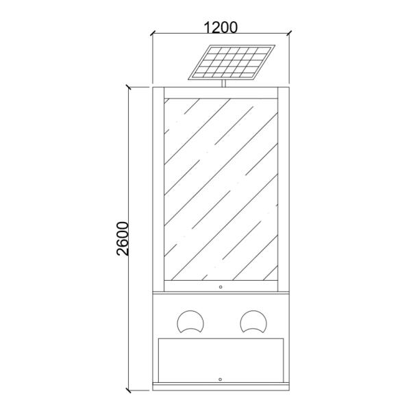 5pics Trash Can Advertising