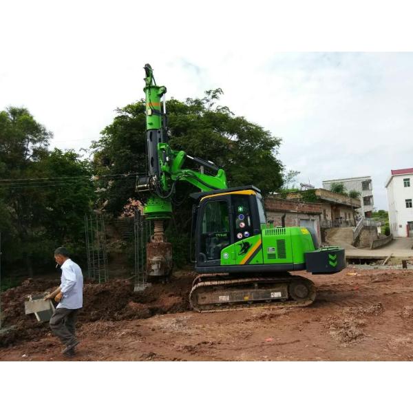 Rotary Foundation Piling Equipment  Max 12m Depth 1200mm Diameter Tysim KR40A Transport Weight 5.4 T