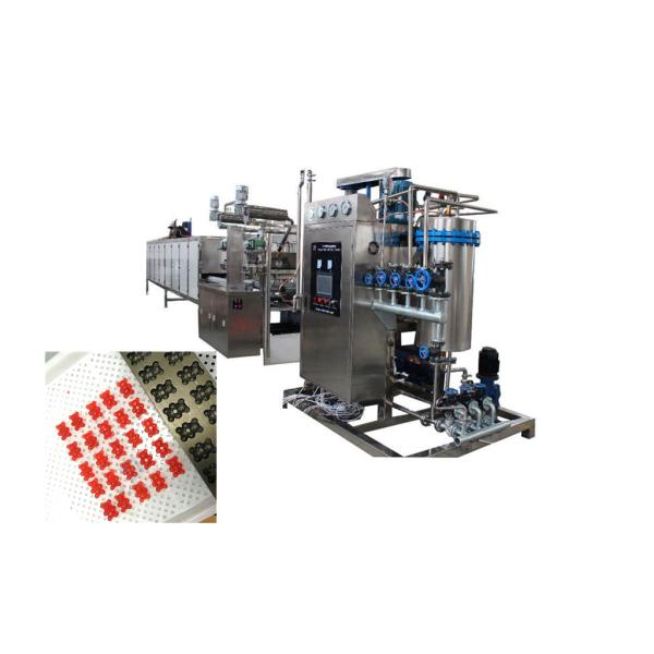 70KW Candy Depositing Machinery for Gummy Candy Filling in Automatic Candy Processing