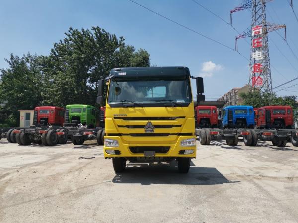 371-420HP Sinotruk HOWO 6X4 Cabeza del camión remolque Mini camión tractor con eje trasero Hc16