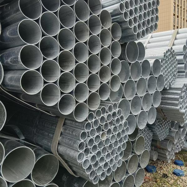 Welded Carbon Galvanised Round Steel Tube For Construction