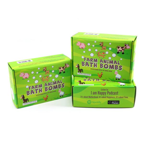 Handmade Paper Green Corrugated Boxes Multipurpose lightweight