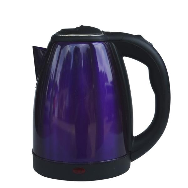 Insulated Colorful Electric Kettle Overheating Protection 360 Degree Rotational