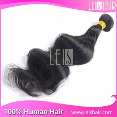 color 1b body wave brazilian human hair weft