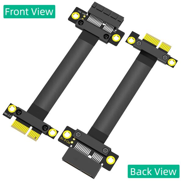 PCI Express 3.0 1x para PCI-E x1 Riser Adaptor Flexible Extension PCI-E Riser Cable Express 1X Высокая скорость
