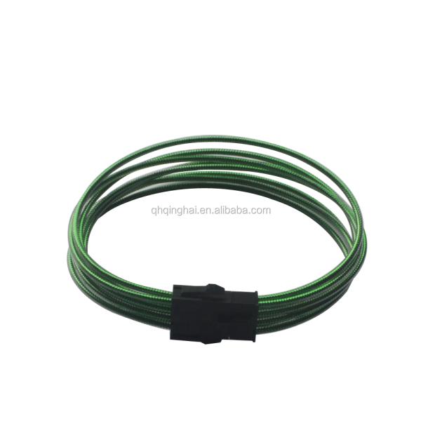 Single Sleeved 8 (4+4) Pin CPU Computer Usb Electric Wire Phone Charger Electric Extension Copper Steel Mobile Charger