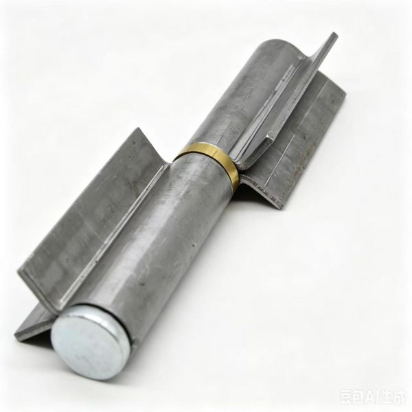 Welding hinge H26502X hinge leaf ringent, with washer or bearing,material:iron, finishing:self color or zinc plating