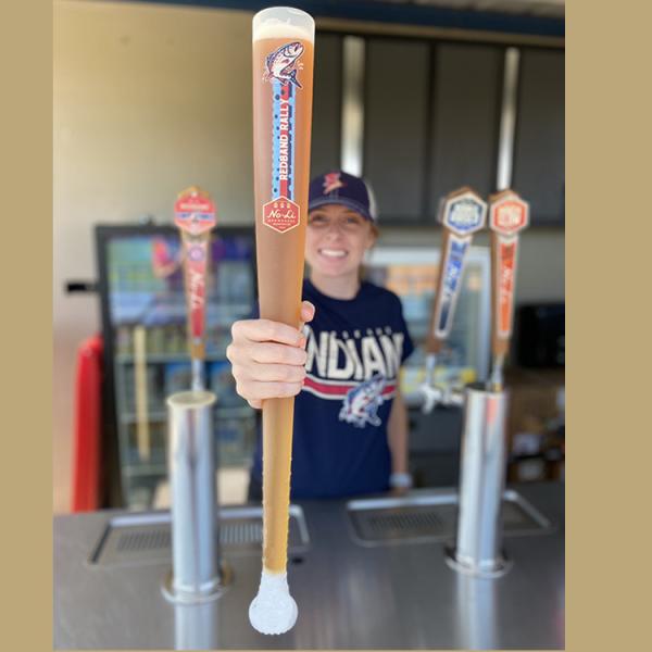 Frosted Plastic Baseball Bat Beer Cup Original Baseball Bat Shaped