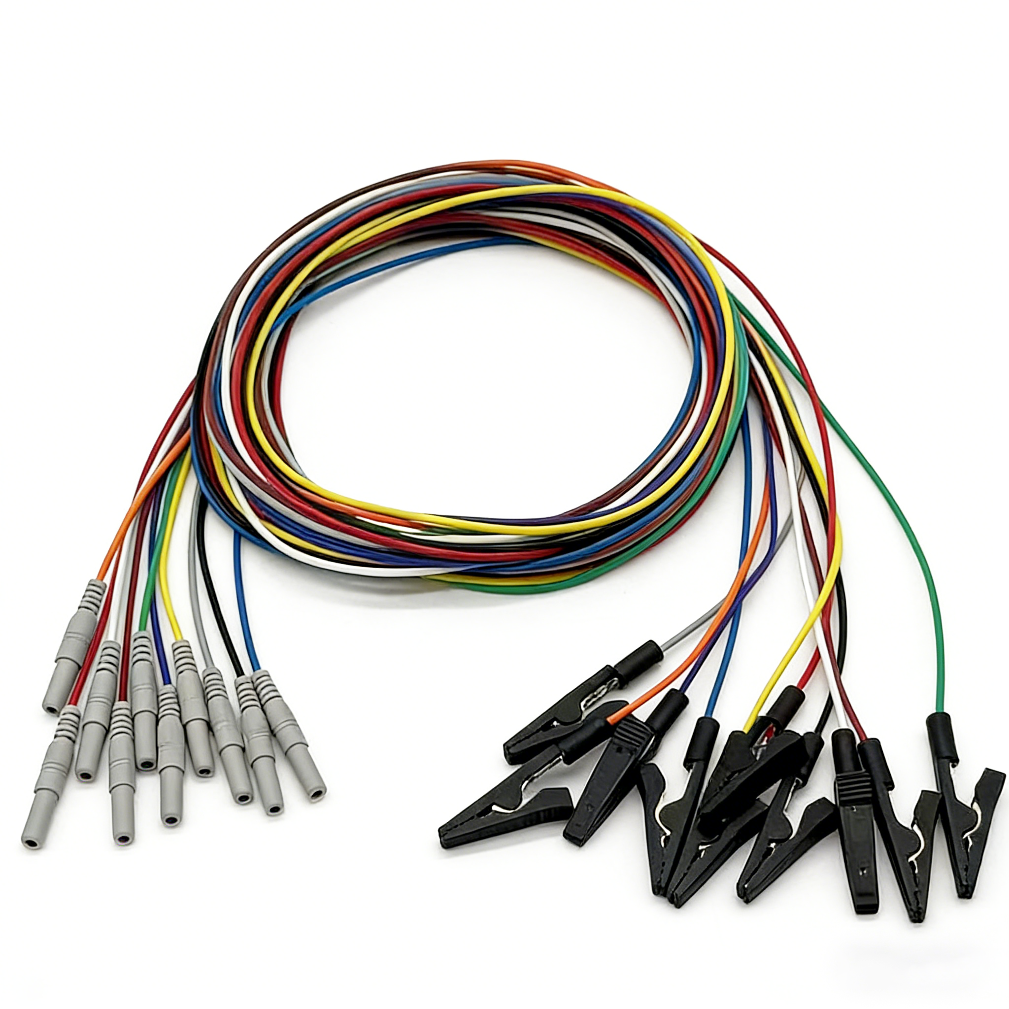 Cable For EEG Electrodes With Alligator Clip 1.5 mm Female Plug