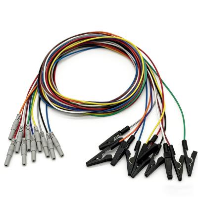 Cable For EEG Electrodes With Alligator Clip 1.5 mm Female Plug