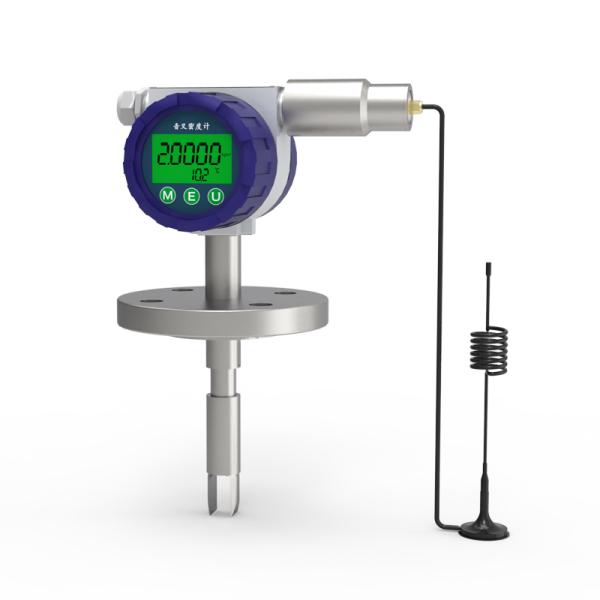 Micro Motion Oil Density Measurement Using Tuning Fork Density Meter with 4-20mA Signal Output for Industrial Processes