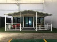 Q235B Modo de marco de acero galvanizadoExpand Mobile Container Home