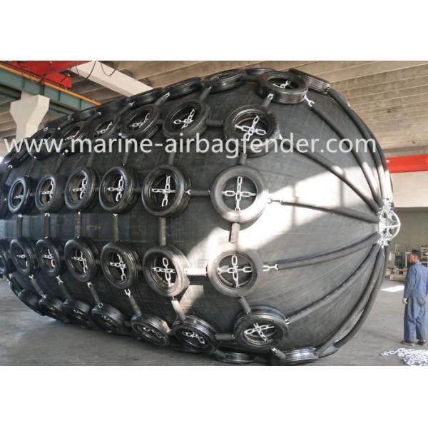 Floating Berthing Nylon Rubber Pneumatic Marine Fender
