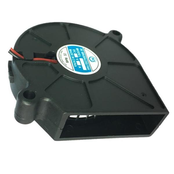 60×60×15Mm 12v Dc Blower Fan , 2.4 Inch Snail Ball Bearing Fan Motor