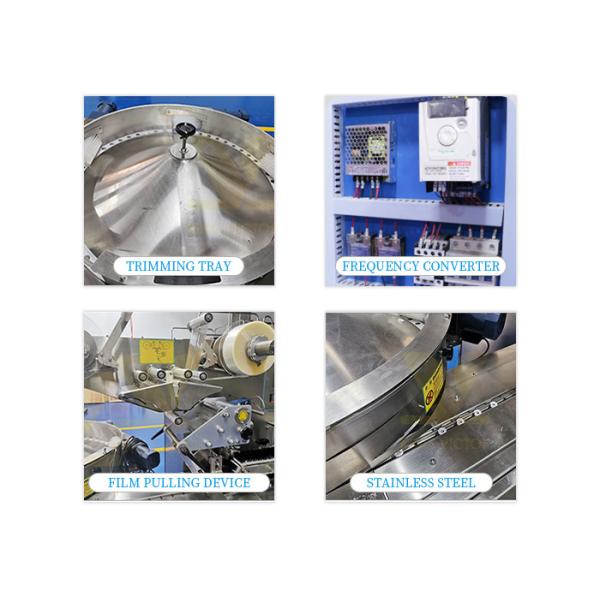 High Speed Hard Candy Packaging Machine , Automatic Soft Candy Wrapping Machine