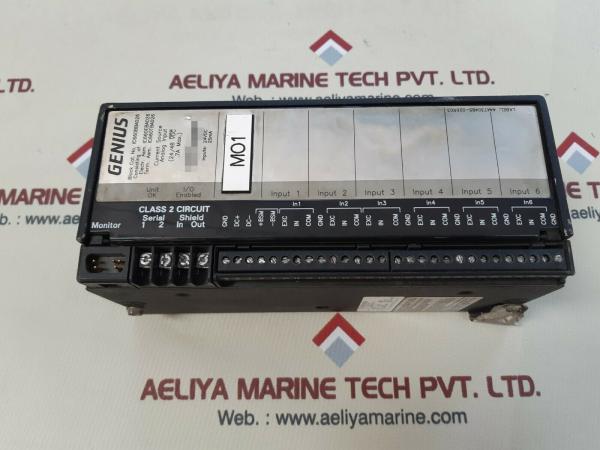 GE​ IC660BBA101 I/O MODULE GENIUS BLOCK  115 VAC / 125 VDC POWER