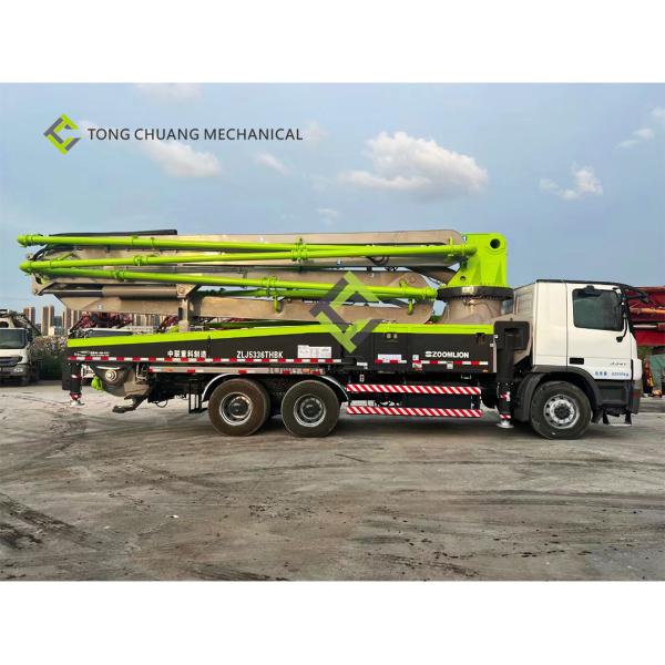 Re-изготовленная используемая тележка конкретного насоса Тележк-установила 47 метров